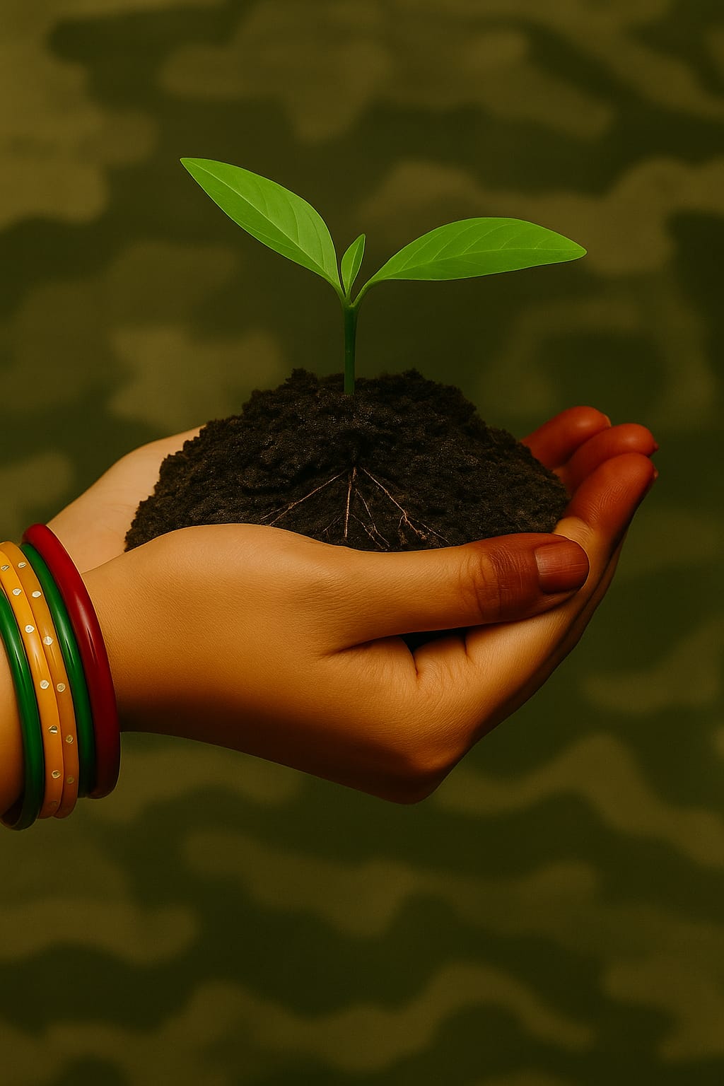 Community women smiling